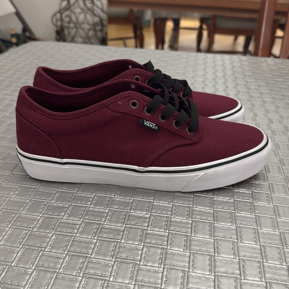 Vans Men's red Atwood Low-top Trainers Sneaker size 9 - Picture 6 of 11